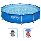 Bestway zwembad steel pro set rond 366