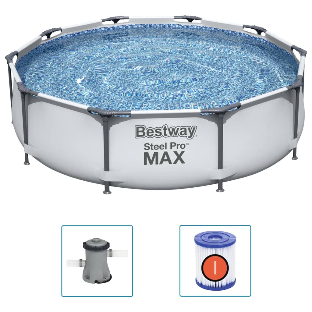 Bestway steel pro max zwembadset 305x76 cm
