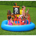 Bestway playcenter sleepboot piraat zwembad, 140x130x104cm