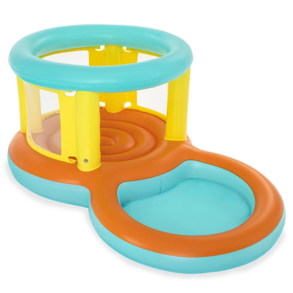 Bestway springkasteel met peuterbad jumptopia, 239x142x102cm