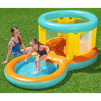 Bestway springkasteel met peuterbad jumptopia, 239x142x102cm