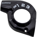 Shimano Afdekkap SL-3S35 Nexus 3 polypropyleen zwart wit