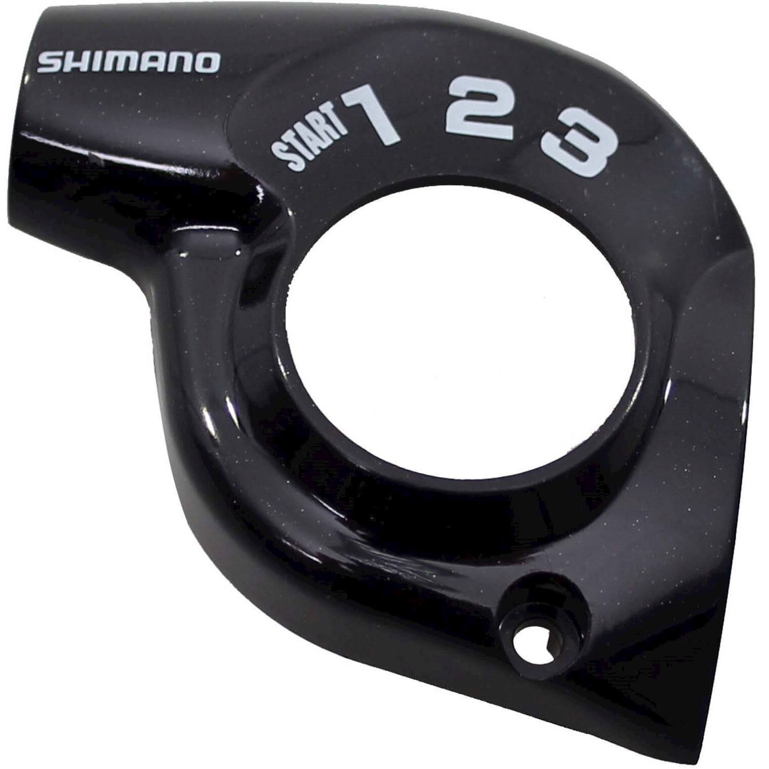 Shimano Afdekkap SL-3S35 Nexus 3 polypropyleen zwart wit