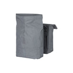 BASIL Tas city dubbel grijs | 28-32l