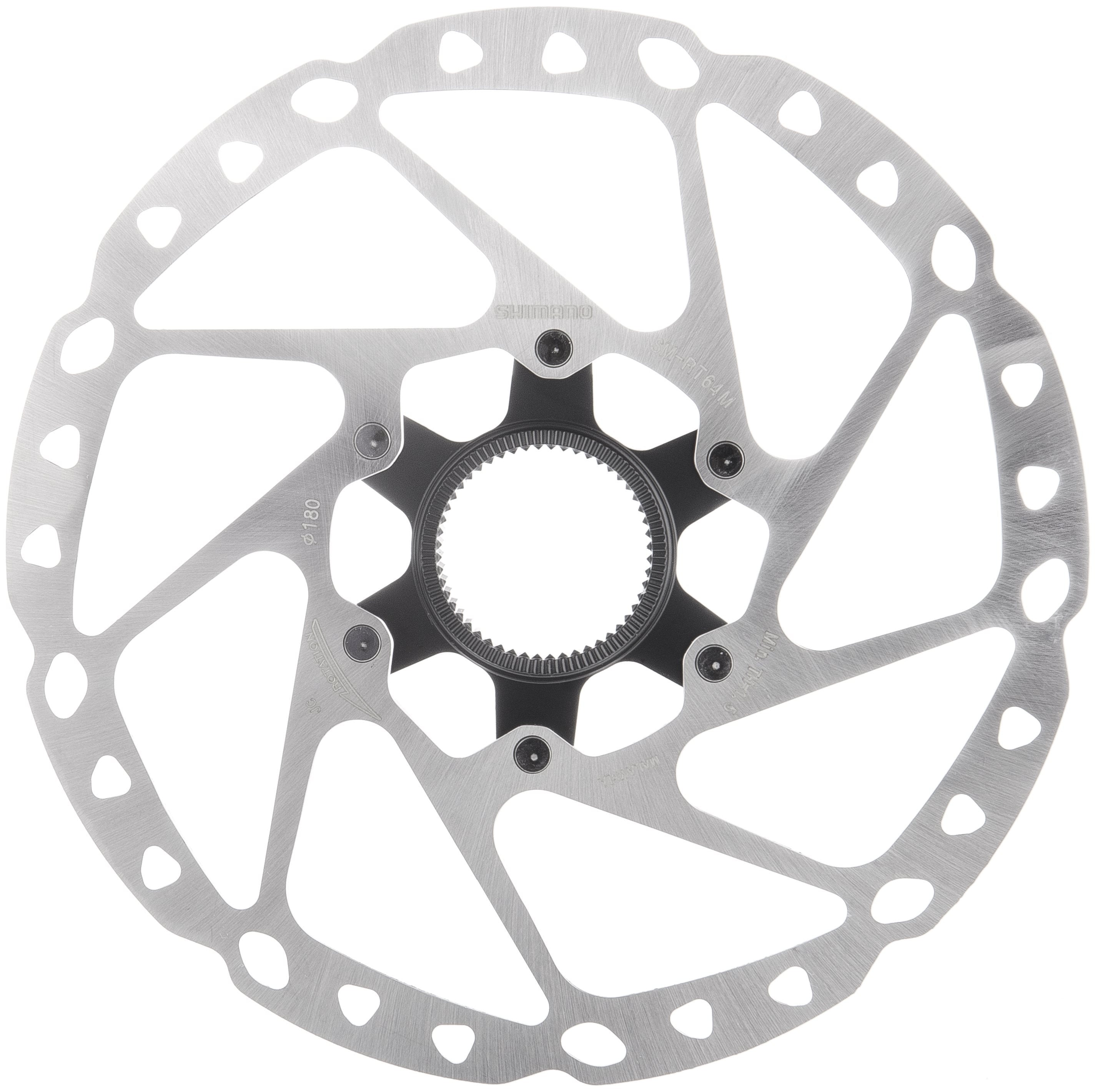 Shimano sm-rt64 center lock brake rotor for deore w external teeth