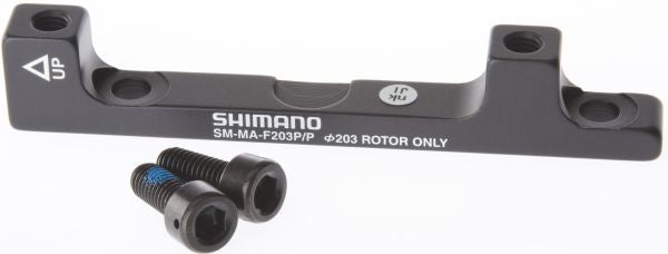 Shimano sm-ma-f203p pa adapter for 203mm rotor