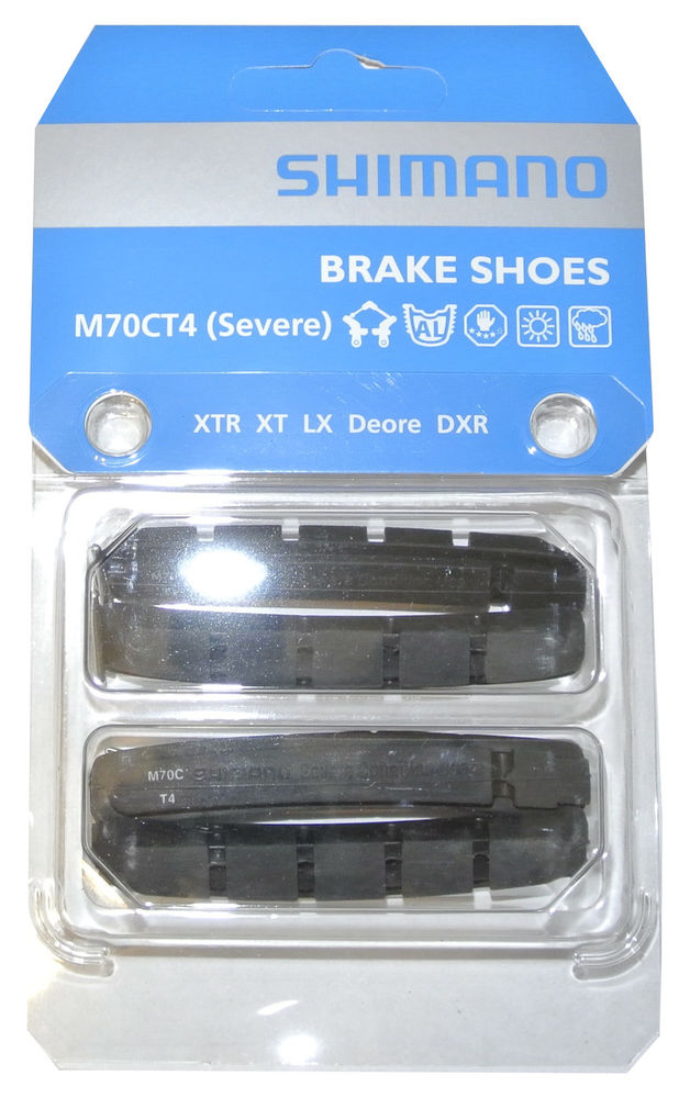 Shimano extreme use m70ct4 brake pads for xtr, xt, lx, deore, dxr