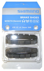 Shimano extreme use m70ct4 brake pads for xtr, xt, lx, deore, dxr