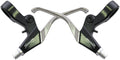 Saccon remgreepset v-brake - 3 vingers - zwart zilver