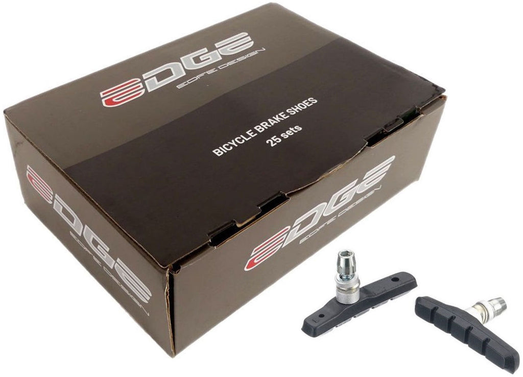Edge remblokset v-brake 72mm - (werkplaatsdoos = 25 sets)