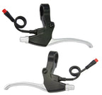 Saccon remgreepset lebk74a5p0s e-bike met remonderbreker - zwart zilver