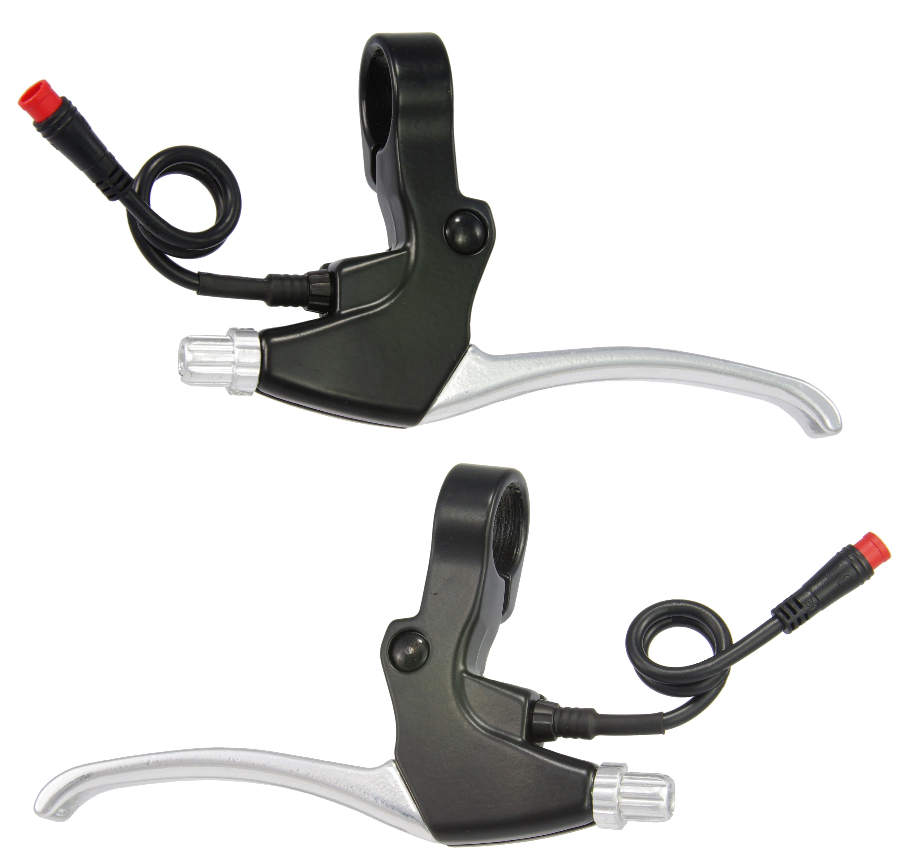 Saccon remgreepset lebk74a5p0s e-bike met remonderbreker - zwart zilver