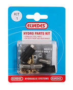 Hydraulische onderdelen kit 1 M8 + M8 RVS voor