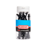 Elvedes v-brake kabelbocht 90 5mm rvs zwart (10x) elv2018061