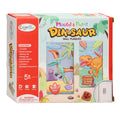 Merkloos sans marque gips gieten koelkast magneten dino