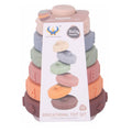 Baby stapeltoren pastel