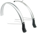 Spatbordset Eurofender Elegance 28 x 46 mm - smoke titanium