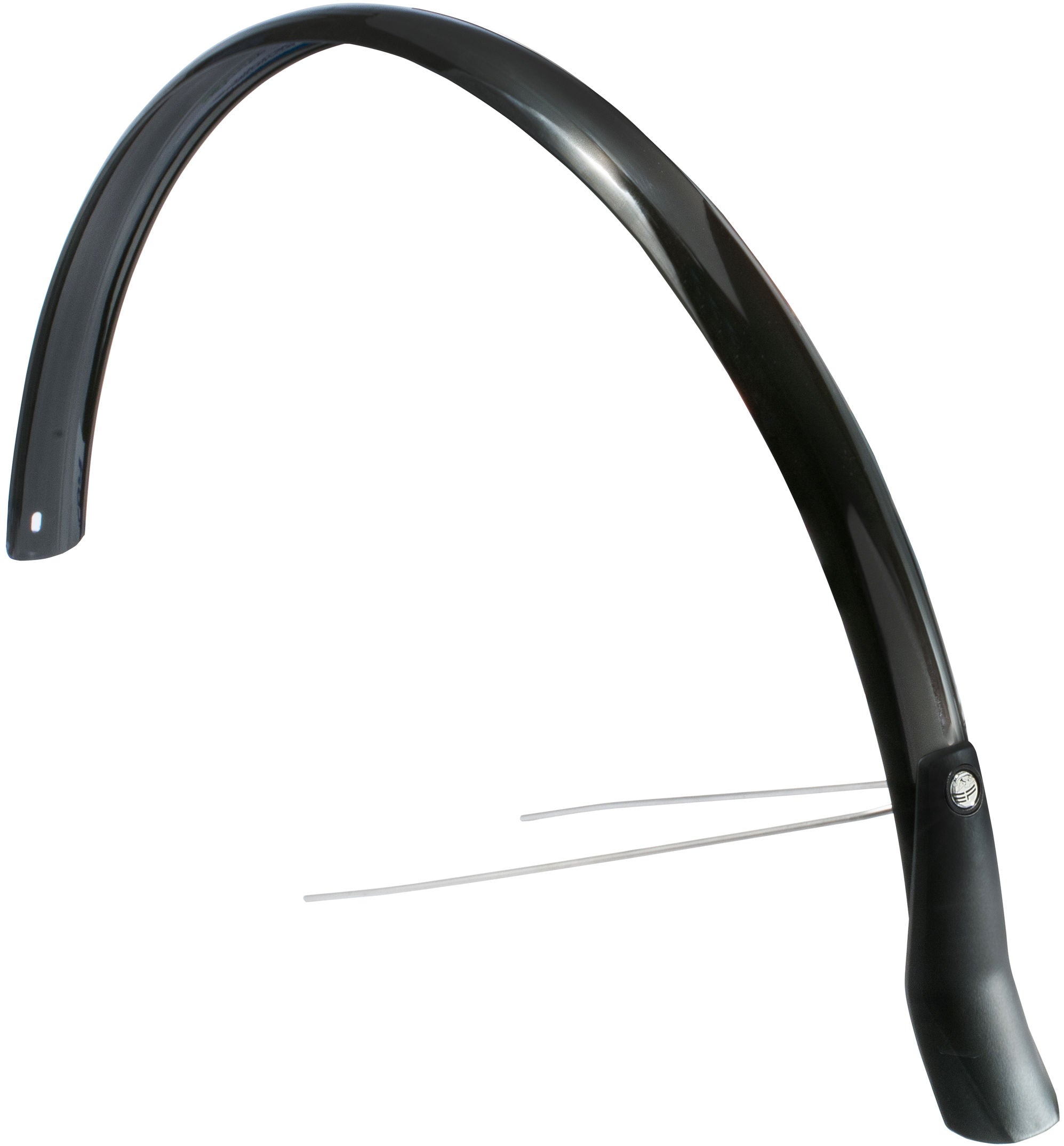 Eurofender snello achterspatbord 46mm - 28 inch zwart