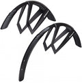 Polisport spatbordset 28 g-mud 50mm - zwart
