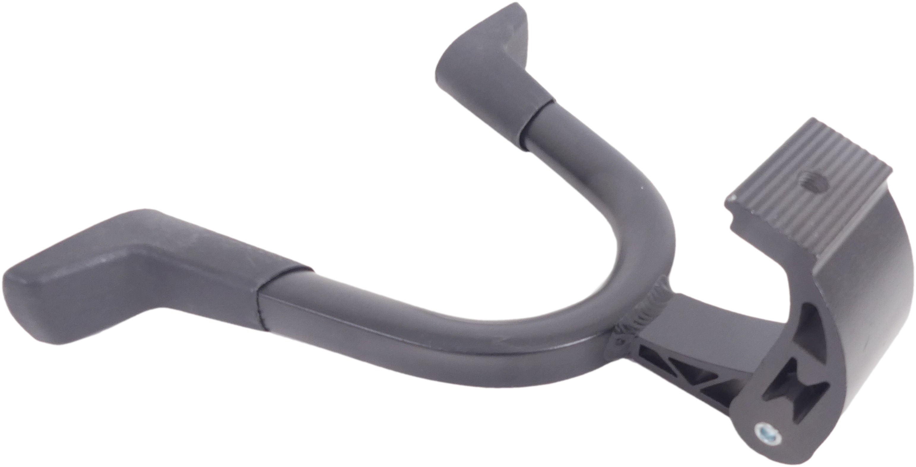 Edge middenstandaard 28 double 2-poot 30cm aluminium - zwart