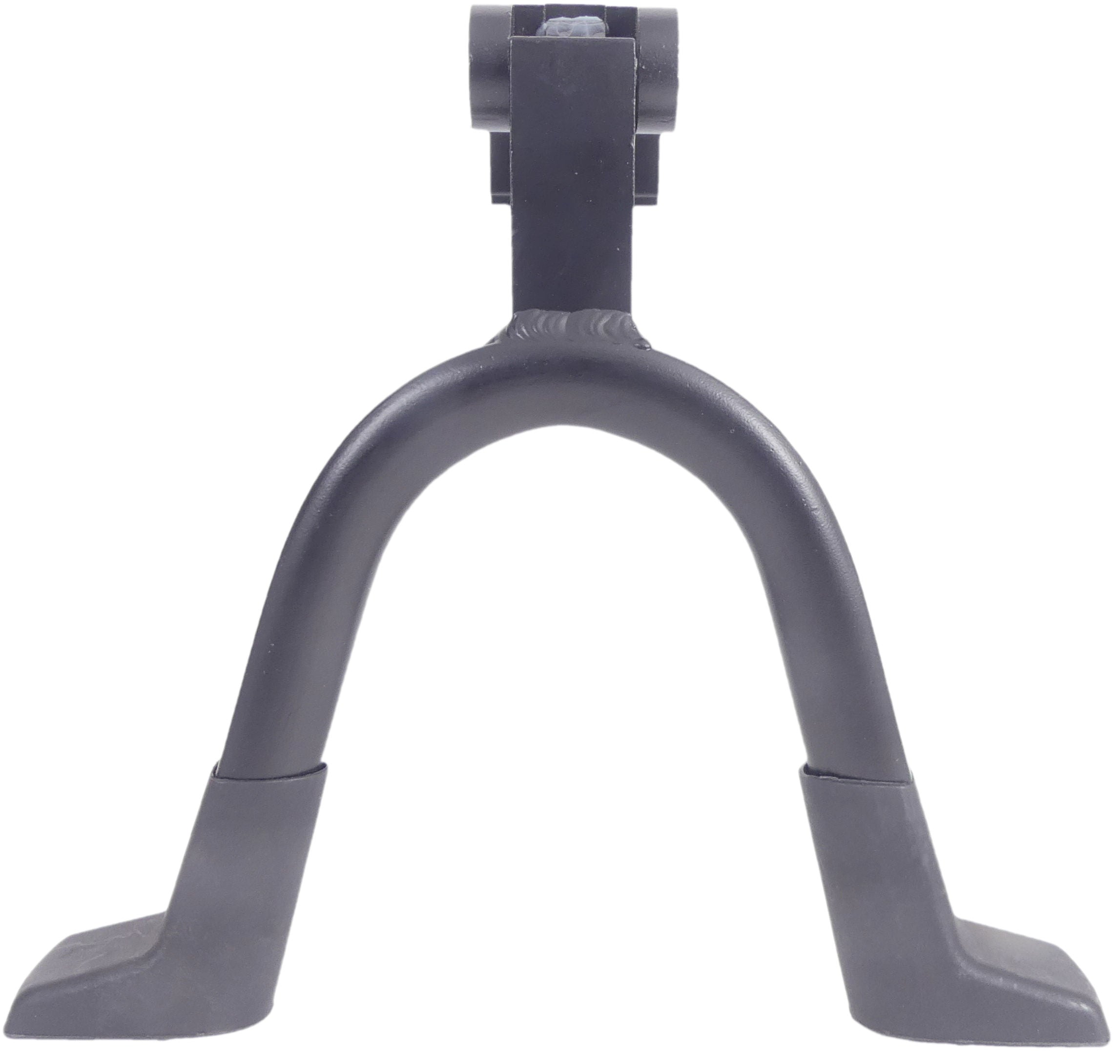 Edge middenstandaard 28 double 2-poot 30cm aluminium - zwart