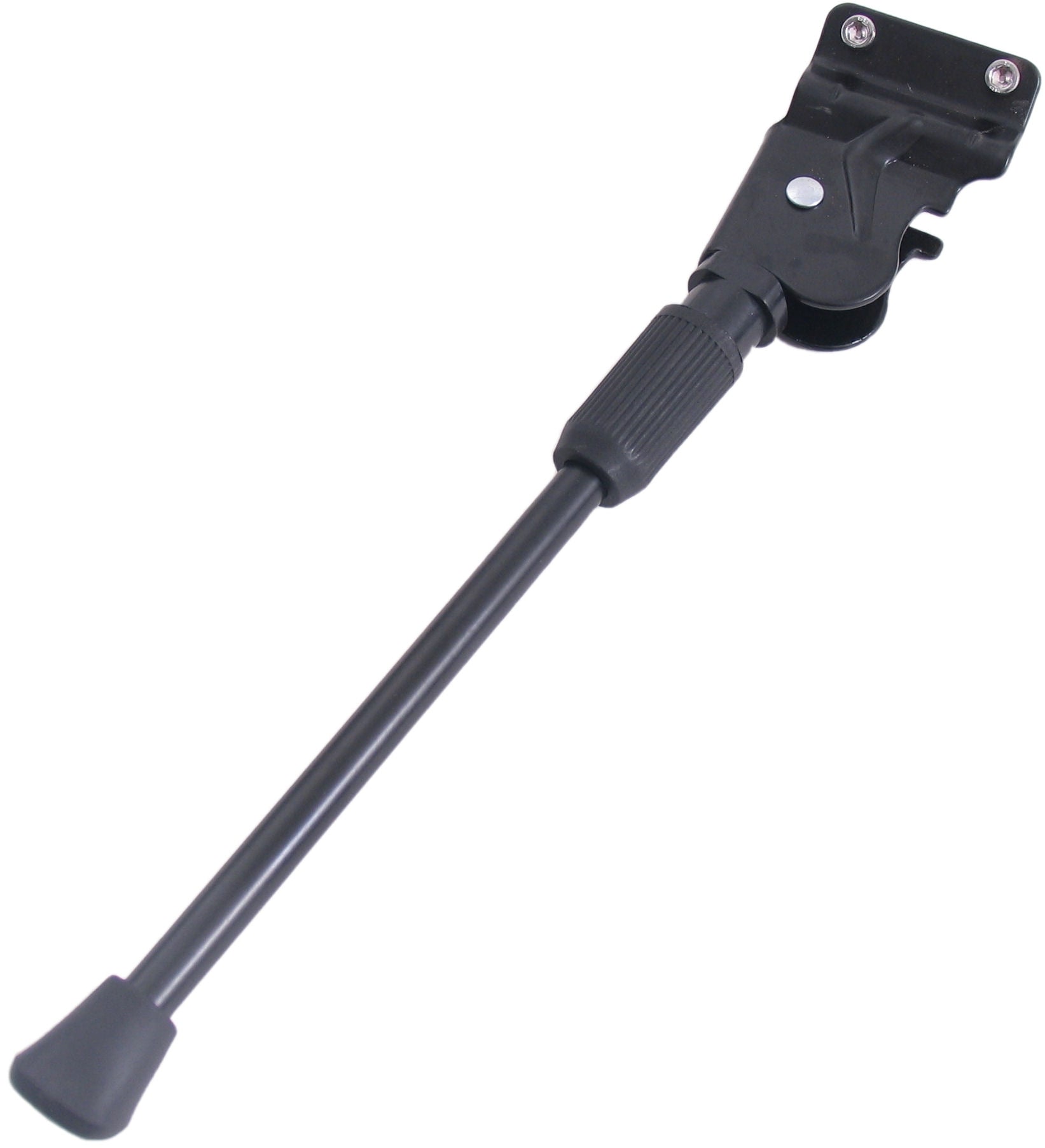 Edge zijstandaard 28 40 mm 2 bouts aluminium - zwart
