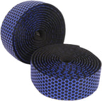 Edge stuurlint silicon anti-slip - blauw (2 stuks in een doos)