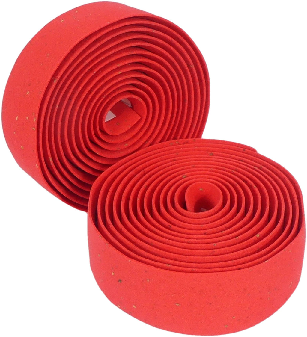 Edge stuurlint kurk - rood (2 stuks in een doos)