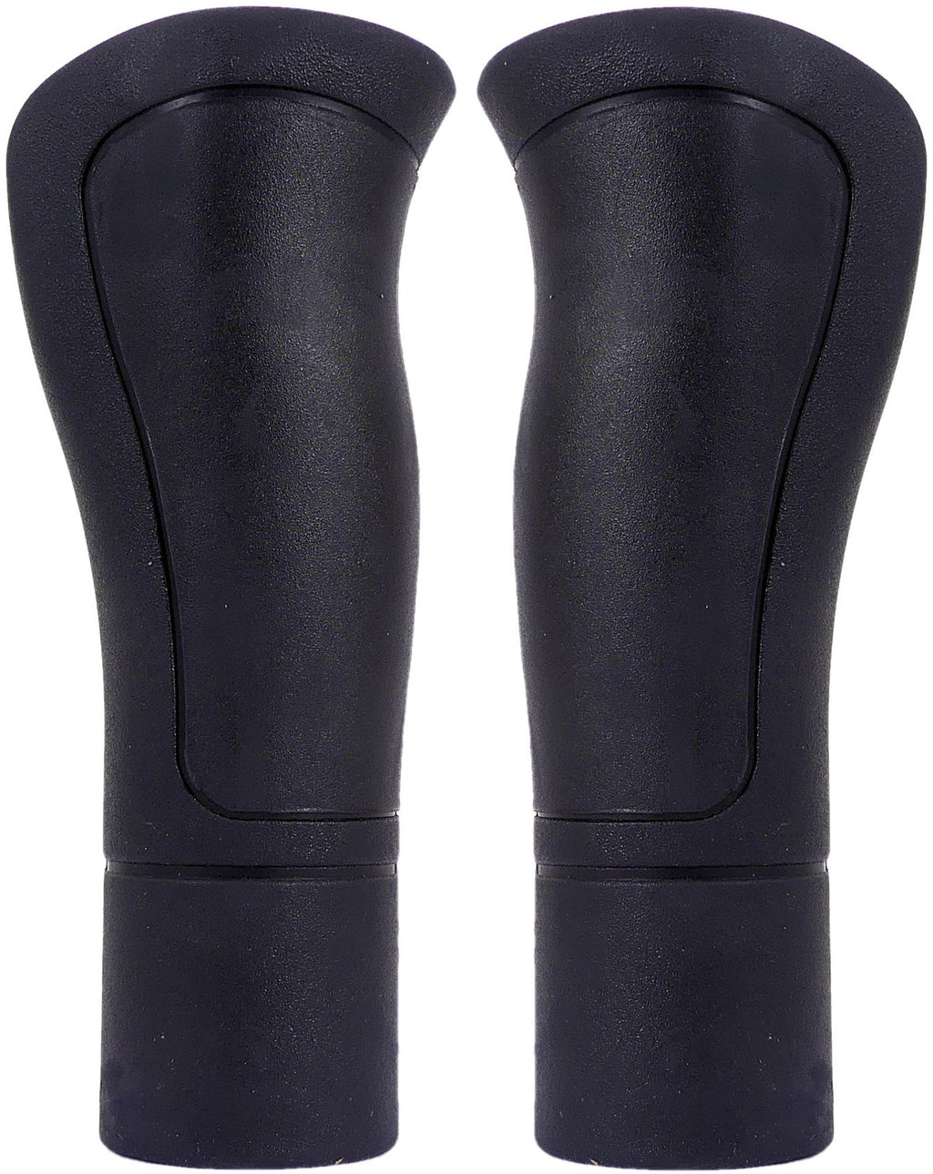 Herrmans Ergo 84B zwart 120mm - fiets handvat