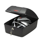 Polisport Plasticos S.A. Topkoffer polisport luxe met quick release bagagedragerbevestiging - zwart