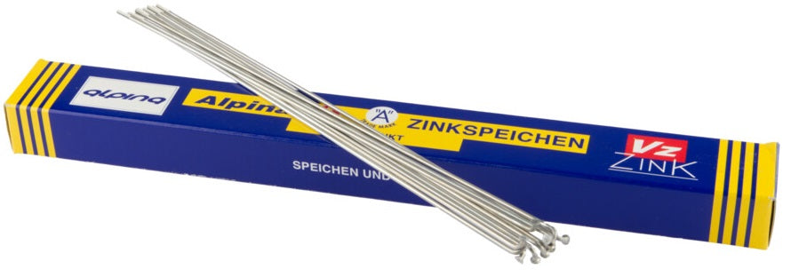 Alpina spaken 276-13 raggi ø2.00 mm fg 2,3 - zink (144 stuks)