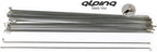 Alpina spaken 276-13 raggi ø2.00 mm fg 2,3 - zink (144 stuks)