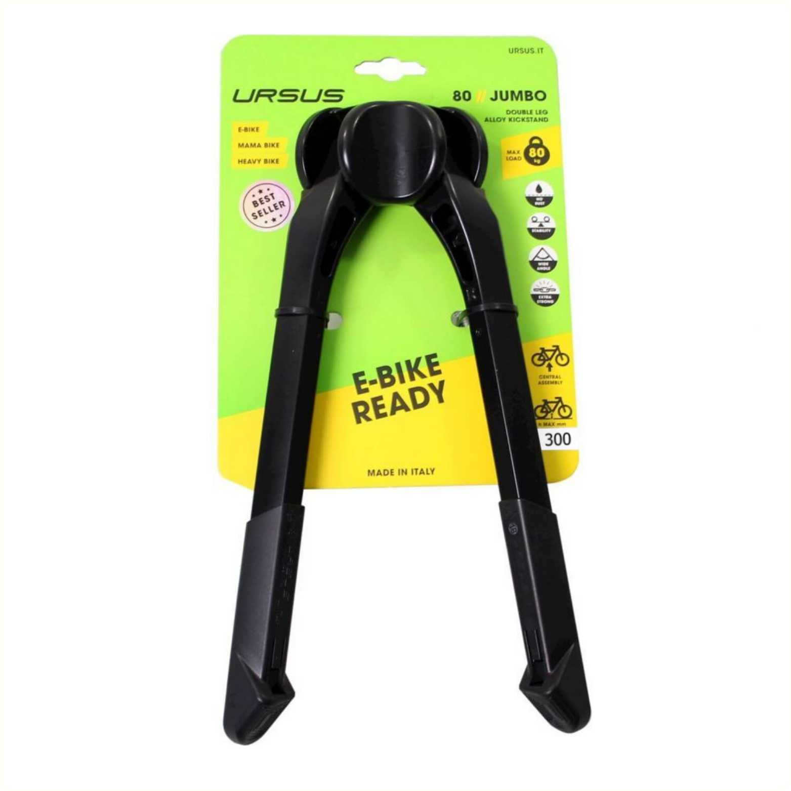 Ursus middenstandaard dubbel jumbo evo 28 300mm zwart