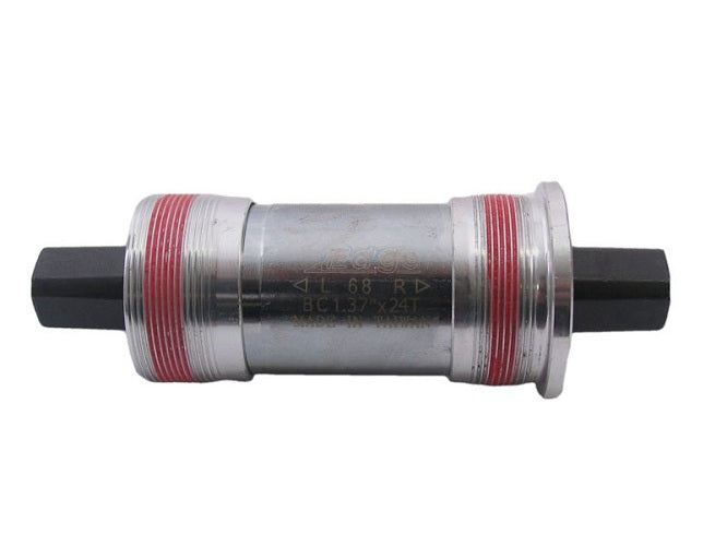 Edge vierkante trapas 115mm bsa 68mm met aluminium cups - zilver