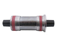 Edge vierkante trapas 132mm bsa 68mm met aluminium cups - zilver
