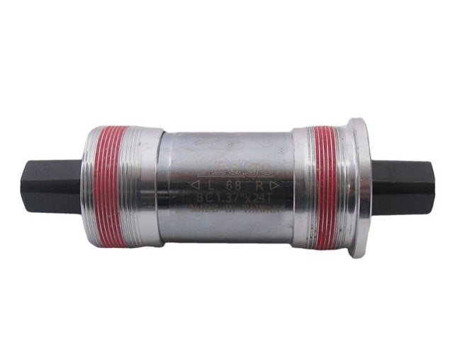 Edge vierkante trapas 127mm bsa 68mm met aluminium cups - zilver