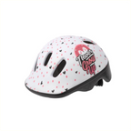 Polisport kinderhelm Hoggy. maat: XXS (44 48 cm), kleur: wit roze mat