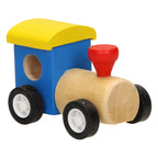 Houten trein met wegtape, 8mtr