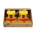 Houten loopklossen - giraffe
