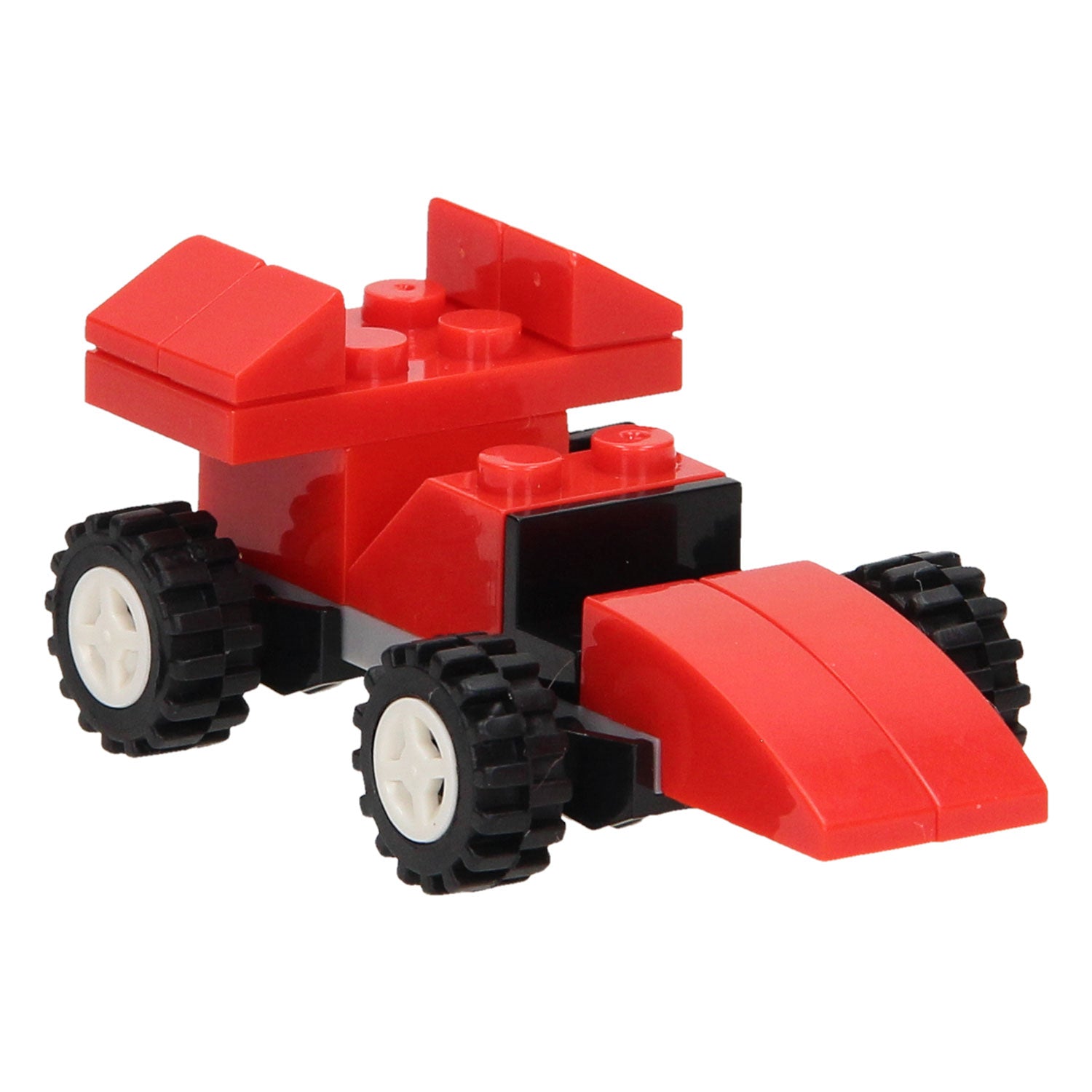 Bouwblokjes 3in1 roze - windmolen, krab, racewagen, 61dlg.