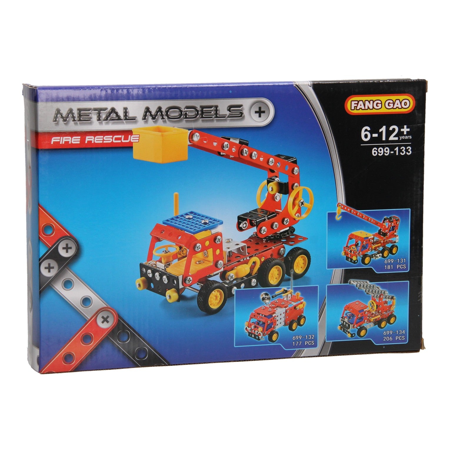 Lobbes speelgoed bv constructieset ladderwagen, 173dlg.