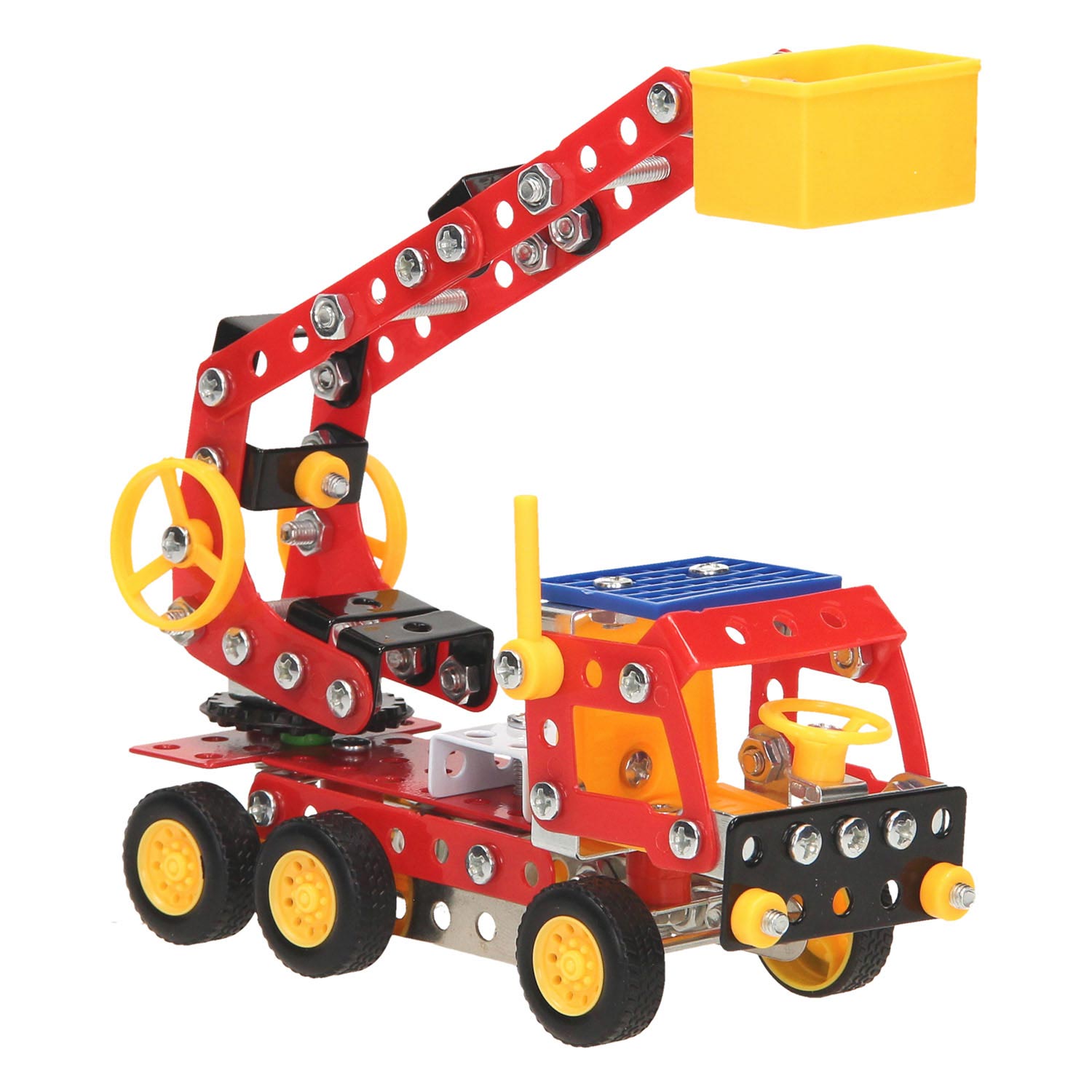 Lobbes speelgoed bv constructieset ladderwagen, 173dlg.