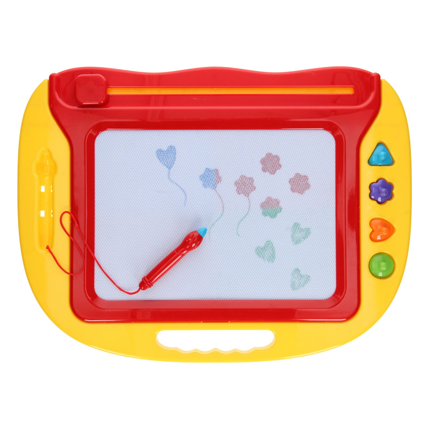 Magnetisch Tekenbord XL - Geel Rood