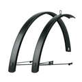 Sks spatbordset 28 (622) edge al 46mm aluminium zwart