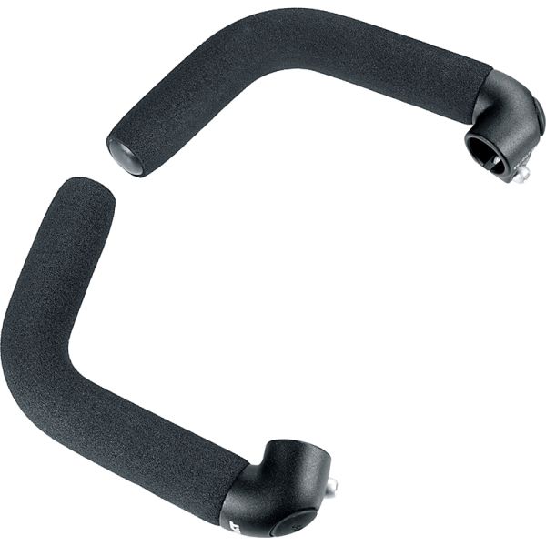 Ergotec bar ends "touring" bar ends touring black