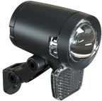 Koplamp Herrmans H-Black Pro dynamo - aan uit functie - met houder - 200 lumen