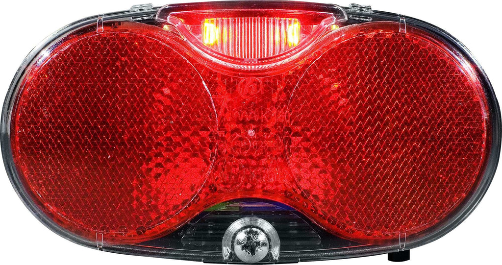 Herrmans dragerachterlicht twinle batterij - 50 mm bevestiging