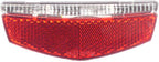 Edge dragerachterlicht city slimline - 80mm - incl. batterijen