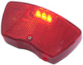 Edge dragerachterlicht city - 3 leds -80mm- inclusief batterijen (op kaart)
