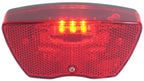 Edge dragerachterlicht city - 3 leds inclusief batterijen (werkplaatsverpakking)